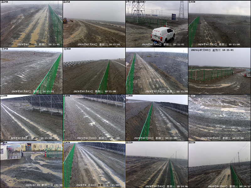新疆某场站视频监控系统